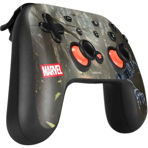 Marvel Black Panther In the Jungle Google Stadia Controller Skin